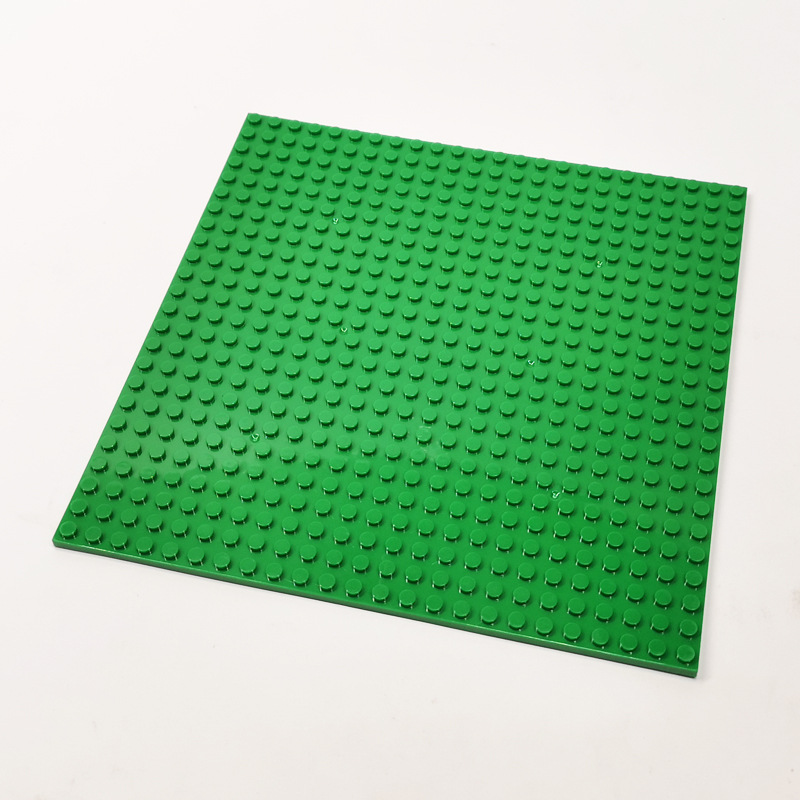 [Minimum Order of 1 Piece] Le Is Compatible with High Moc Small Particle Building Blocks 24X24 Single-Sided Base Plate Accessories 19.5X19.5Cm