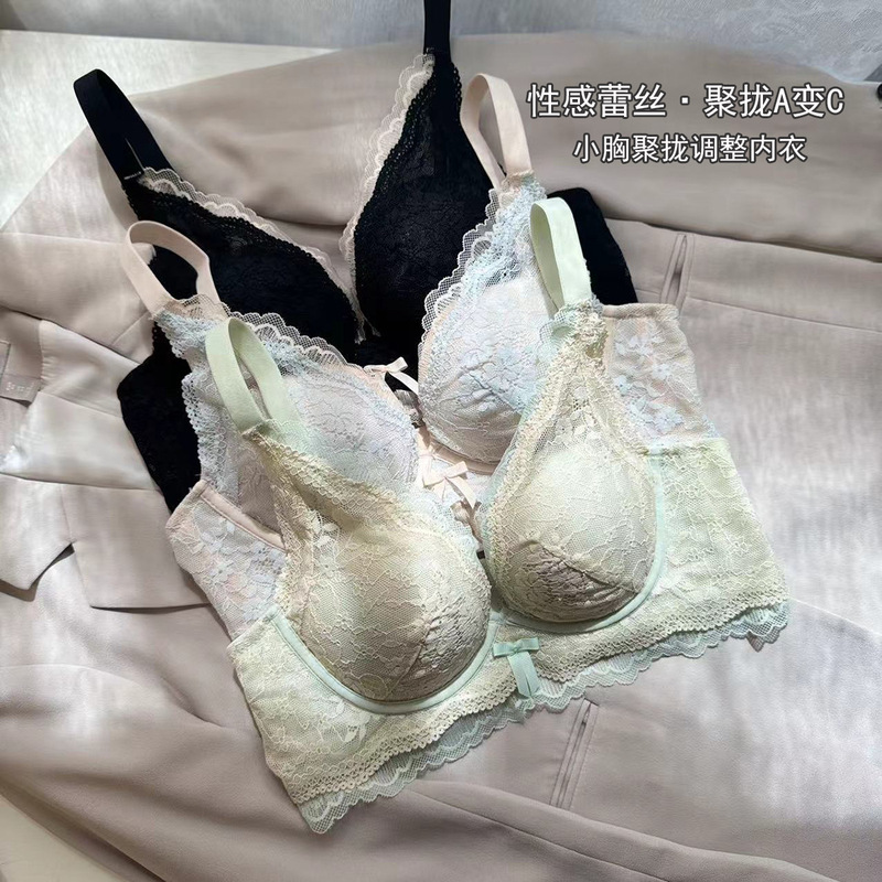 High-End, Sexy and Comfortable Women's Underwear, Push-Up and Enlargement, Small Breasts, Anti-Expansion, Push-Up, Auxiliary Breast Adjustment Bra