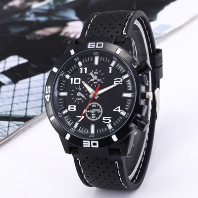 Des Sports Lettre Boucle Quartz Hommes De Montres display picture 4