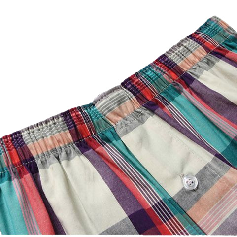 Lin Hengxiang algodón sueltos calzoncillos de los hombres verano casa casual impreso Arro pantalones cortos pantalones de los hombres al por mayor