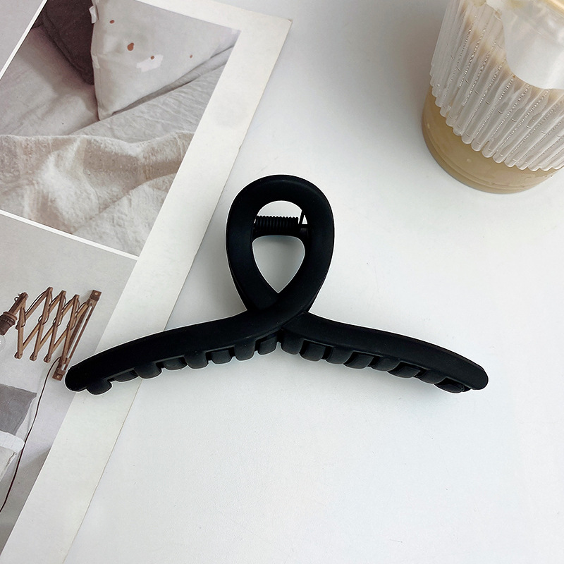 Black claw clip - 13cm