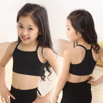 Black children's tube top, lifting effect