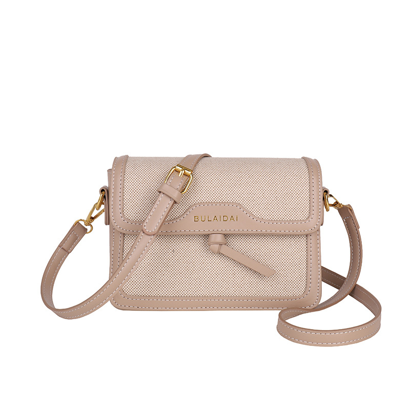 Bolsos de lujo ligero de alta calidad para mujeres 2026 comercio exterior nuevo lienzo retro empalme multi-bolsillo multicapa bolso de mochila