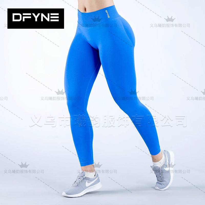 【Dfyne】European and American Cross-Border Autumn and Winter Hot-Selling Popular Long Pants Elastic Sports Fitness Yoga Wholesale 【Dfyne】European and American Cross-Border Autumn and Winter Hot-Selling Popular Long Pants Elastic Sports Fitness Yoga Wholesale