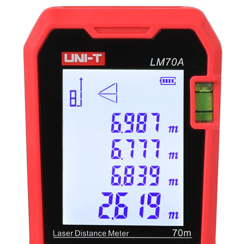 UID UNI-T LM70A medidor de distancia infrarroja de mano 70m
