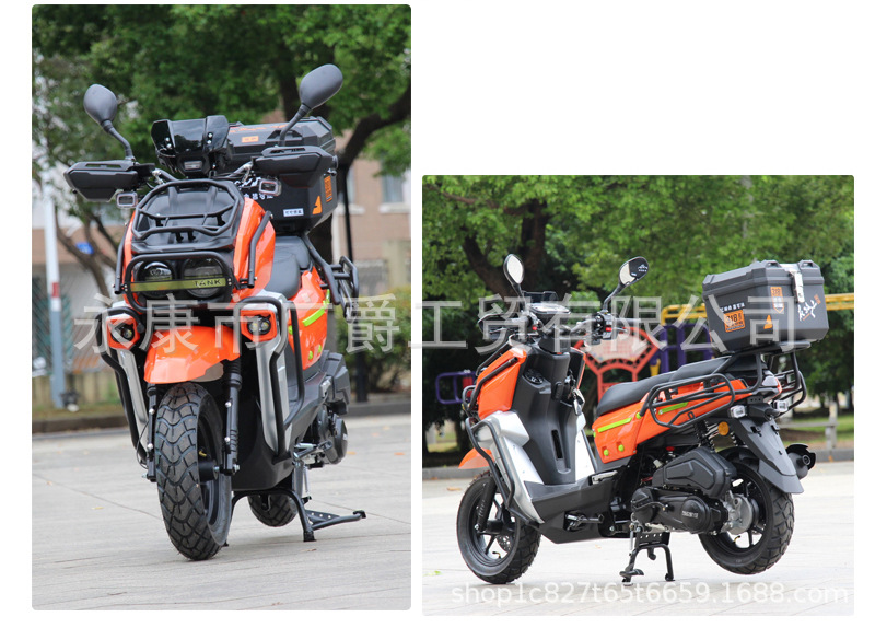 Export Tank Defender New 150Cc Scooter Off-Road Power-Assisted Two-Wheel Road Dominator for Adults