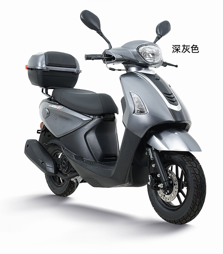 Motocicleta scooter Qiaoge a gasolina, compatible con la normativa Nacional IV, se puede matricular, 125CC, scooter de movilidad de dos ruedas para hombres y mujeres, certificado Nacional IV.