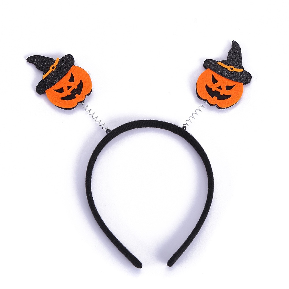 Halloween transfronterizo anillo de cabello personalidad extraña calabaza de alto nivel accesorios accesorios de vestir joyas especiales de cabello