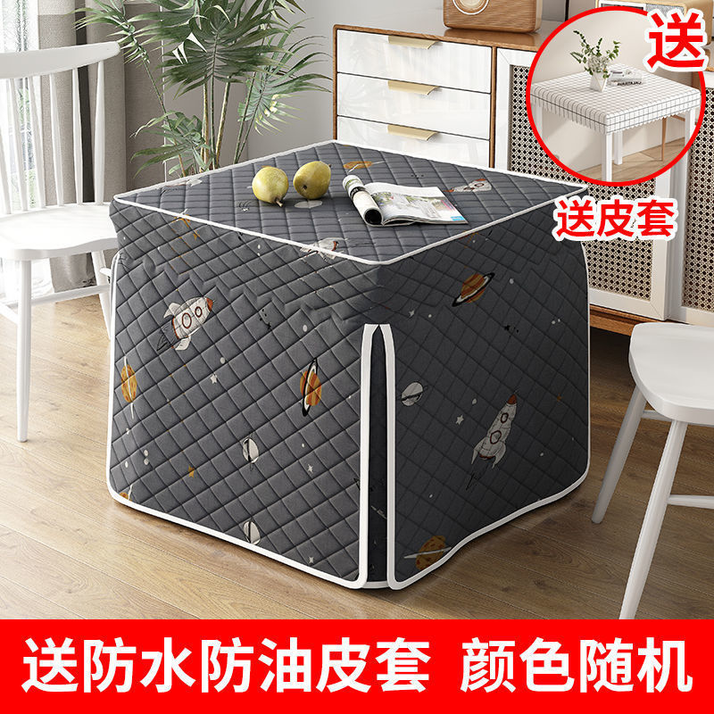 新しい厚い火焼きカバー電気ストーブカバー火焼きテーブルカバー電気ストーブテーブルカバー正方形|undefined