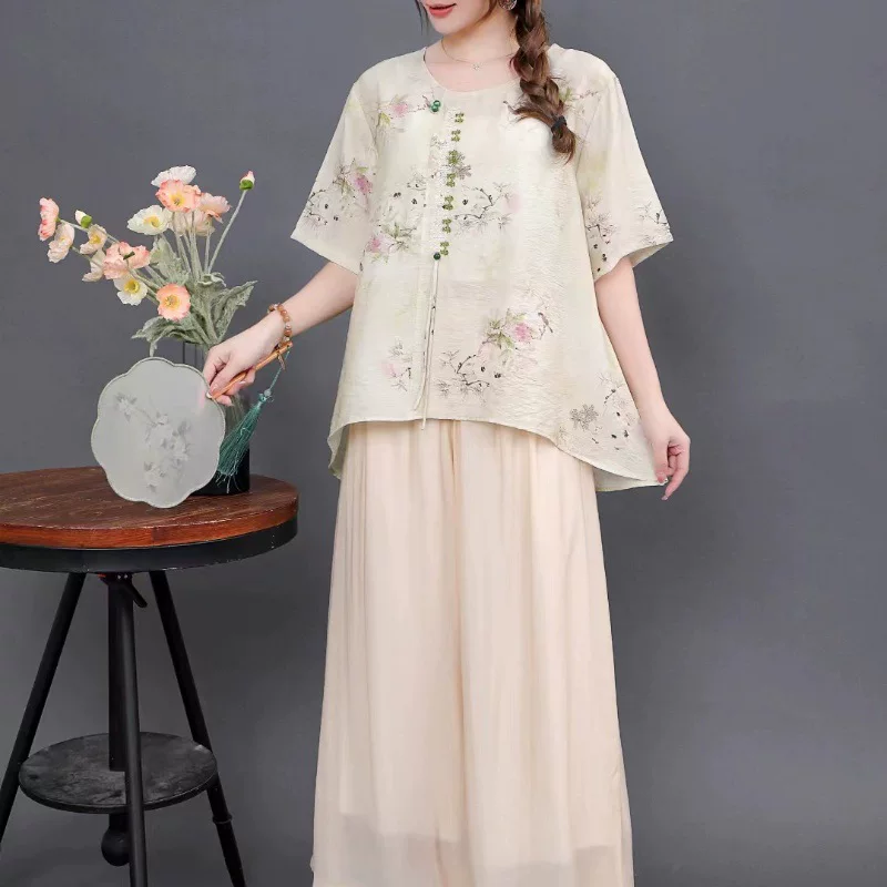 Ретро комплект, Hanfu, чжуншань, для импорта, китайский стиль