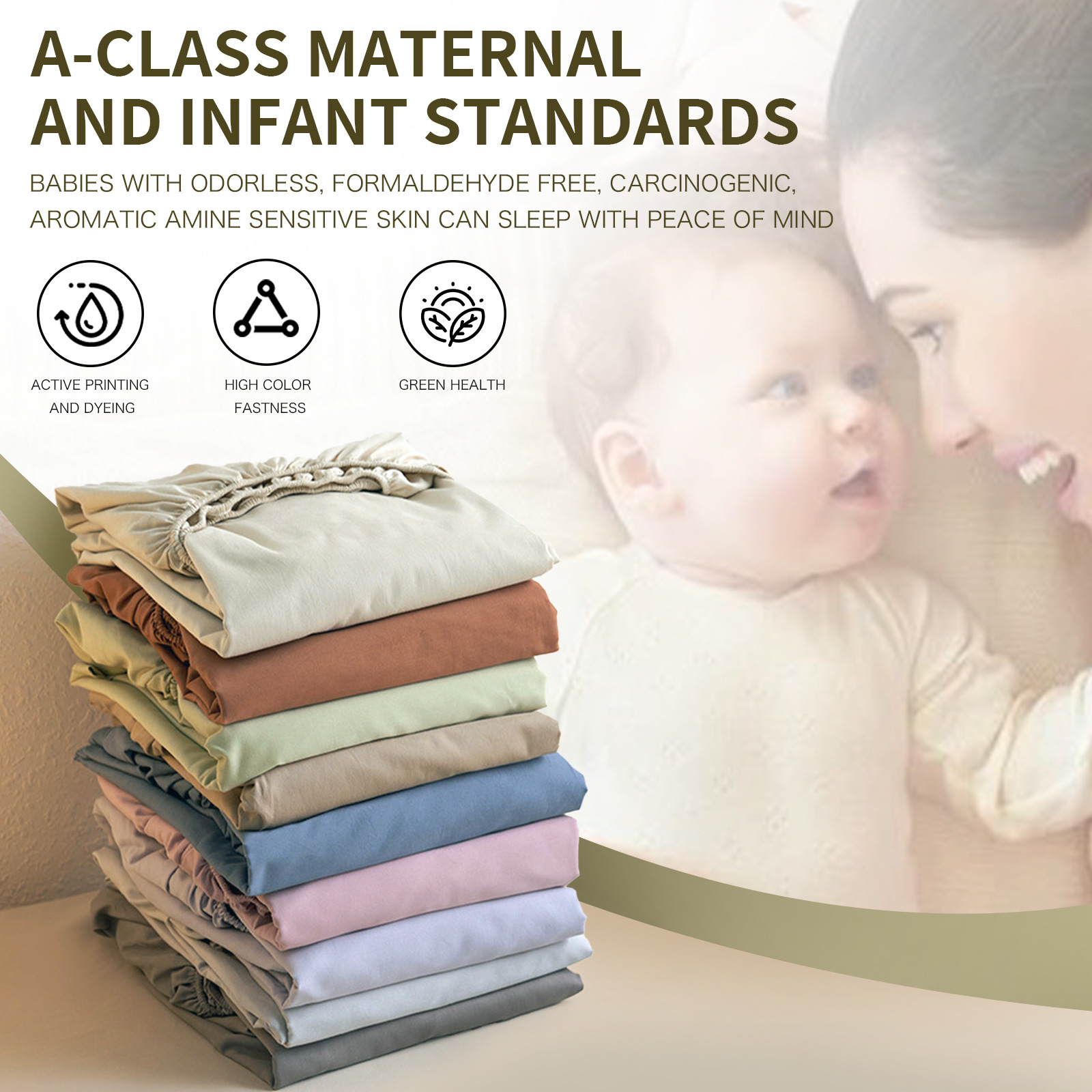 Amazon piel abrasiva ropa de cama de color sólido algodón abrasivo crema japonesa ropa de cama de color sólido tres piezas