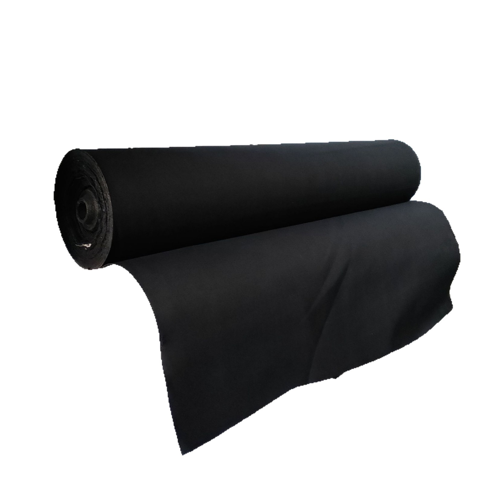 Lona de silicona negra personalizada, resistente al desgaste, transpirable, impermeable, parasol, tela a prueba de polvo, tela de poliéster al por mayor