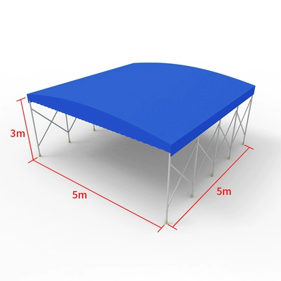 Food Stall Tent, Avtomobil yan çətirləri - length-5m-width-5m-height-3m-frame-top-cloth-see-description-for-size