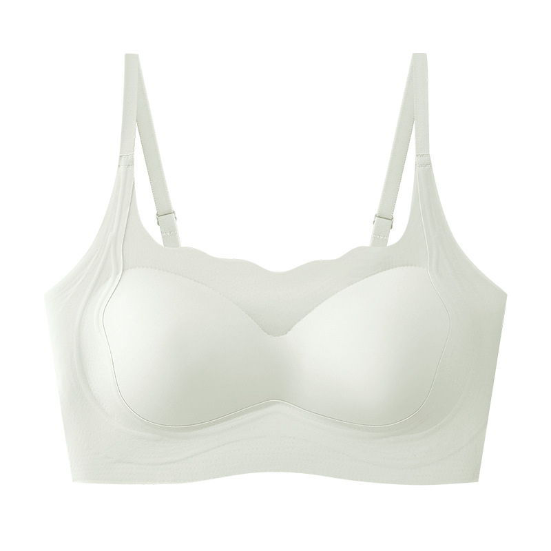Una sola ropa interior deportiva de alta resistencia a prueba de choque para mujeres correr profesional salto de cuerda cinturón de belleza cojín de pecho chaleco de taza fija para mujeres