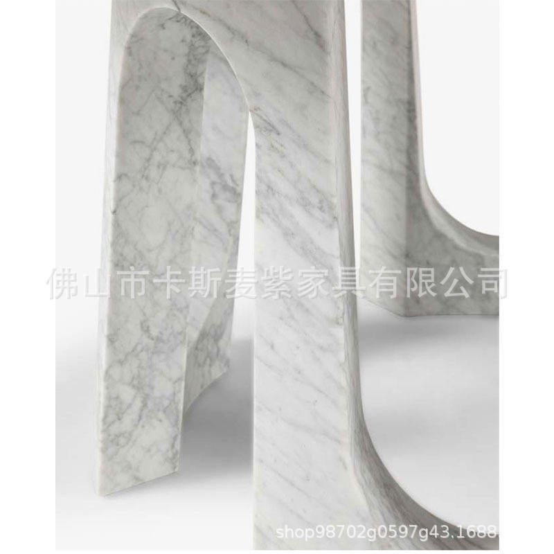 Mesa de comedor de lujo nórdico diseñador redondo moderno simple mesa de reunión de oficina de mármol de madera sólida