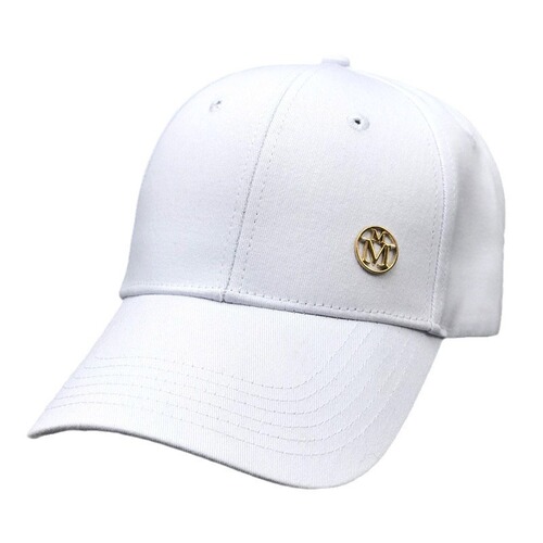 Ladies' Versatile White Hat Unisex Solid Color Same Style Baseball Cap for Trendy People Outdoor Sunshade Hip-Hop Bucket Hat