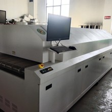 二手温区大型回流焊机650网带单轨直流电脑无铅全自动回流焊机