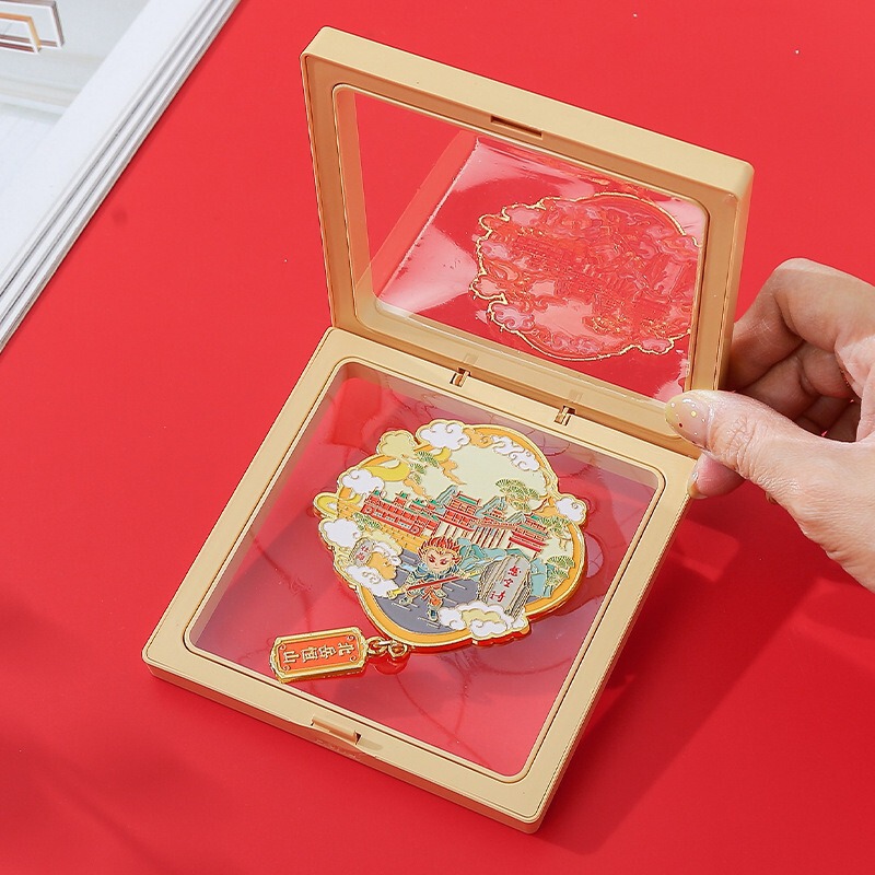 山西文创装饰品旅游各景点创意金属冰箱贴城市建筑纪念冰箱磁吸贴|undefined