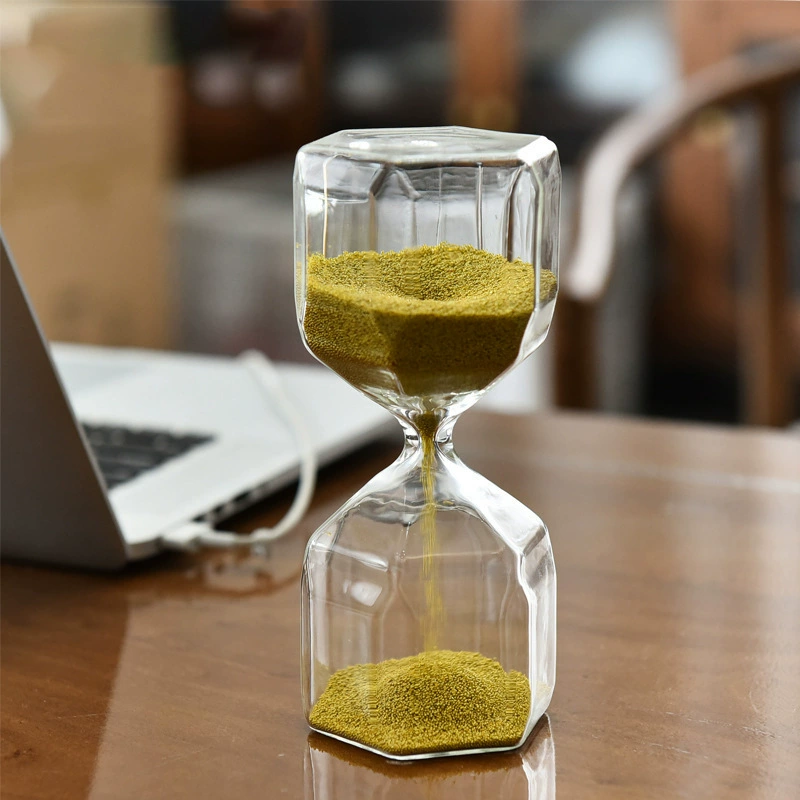 Креативные золотые жемчужные песочные часы современные минималистские скандинавские персонализированные подарки для украшения дома