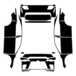 Car paint protective film Invisible Car Cover Tpu - glossy-black-tpu-lexus-rx