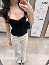 美式甜辣纯欲风吊带女修身显瘦心机蕾丝内搭日常百搭背心小上衣夏