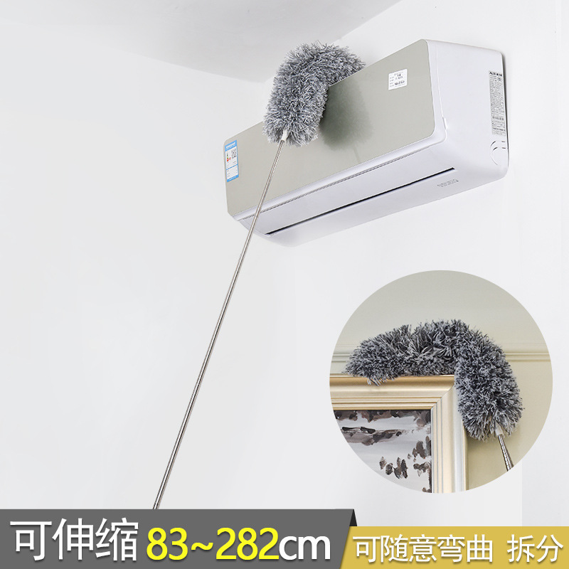 Feather Duster for Dust Removal, Household and Car Use, Non-Shedding, for Cleaning Chores, Extendable Duster