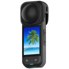 工厂新品影石X5Insta360全景运动相机镜头保护套硅胶防刮防摔护罩