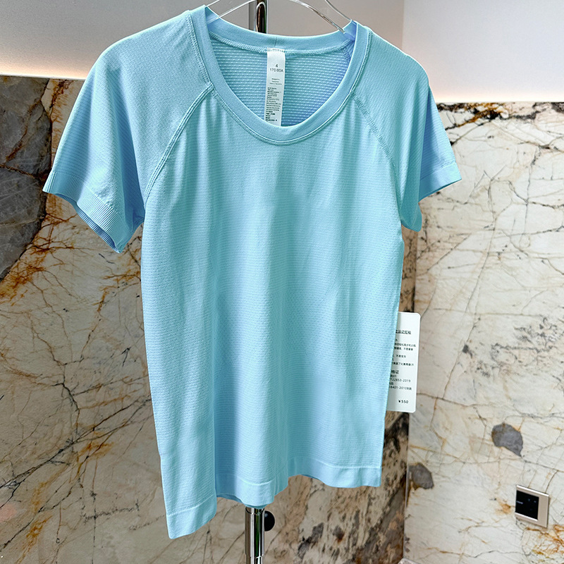 レディース カラースポーツ 半袖 Tシャツ 夏 活力 ドーパミン 吸汗性 通気性 速乾性 ヨガ ランニング フィットネスウェア|undefined