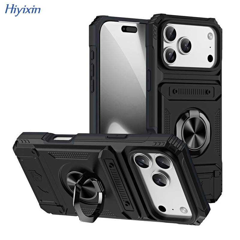 Suitable for Iphone18Pro Max Alliance Armor Phone Case Apple 15 Multifunctional Anti-Fall Protective Case