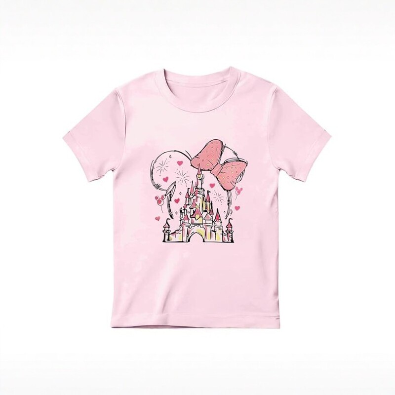 2026Disney Style T-Shirt Printed Short-Sleeved Amazon Aliexpress Hot-Selling Cross-Border Women's Clothing Wholesale 2026Disney Style T-Shirt Printed Short-Sleeved Amazon Aliexpress Hot-Selling Cross-Border Women's Clothing Wholesale