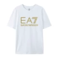 White+gold label