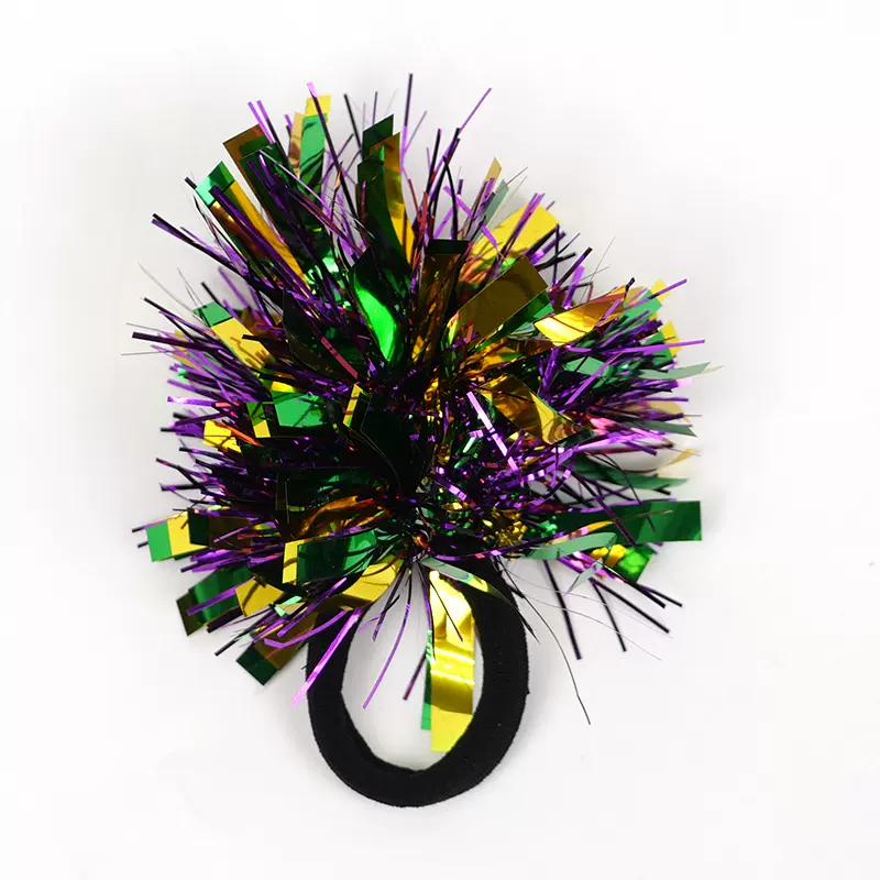 亚马逊狂欢节啦啦队啦啦球装饰儿童发圈儿童表演发圈发带手腕花