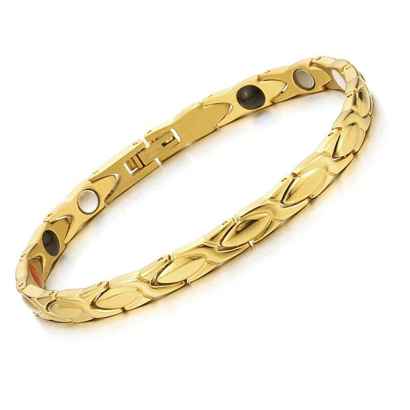 Cross-border Hot Selling European and American Fashion Magnetic Therapy Magnetic Bracelet Small Fish Retro Creative Removable Magnetic Couple Bracelet