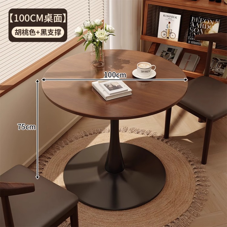 Mesa de centro, mesa de negociación de ocio, combinación de mesa y silla, sala de estar, mesa lateral para el hogar, mesa de café, balcón simple de tulipanes, mesa redonda pequeña