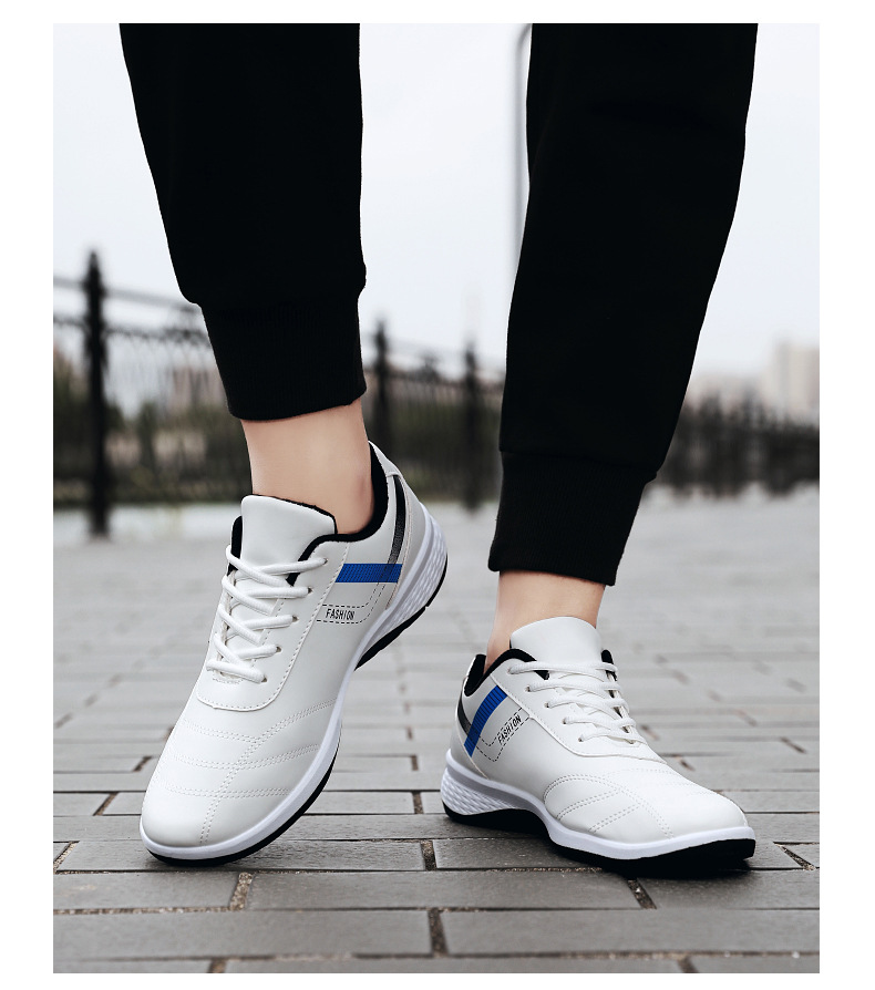 Herren Lederschuhe Sneakers Mesh Stoff Rutschfeste Bequeme Atmungsaktive Schuhe Sneakers_voghion.com