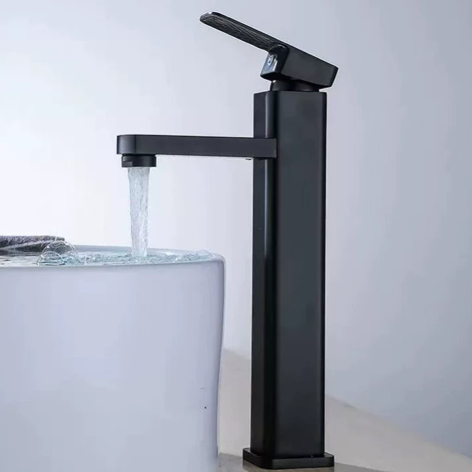 Внешняя торговля 304 нержавеющая сталь Одиночный холодный тазовый кран из нержавеющей стали