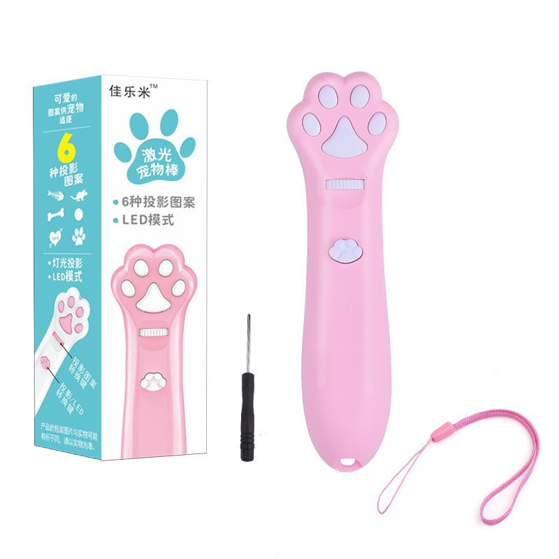 Gato de juguete láser divertido gato palo infrarrojo luz láser divertido gato palo pluma gato juguete mascotas suministros al por mayor
