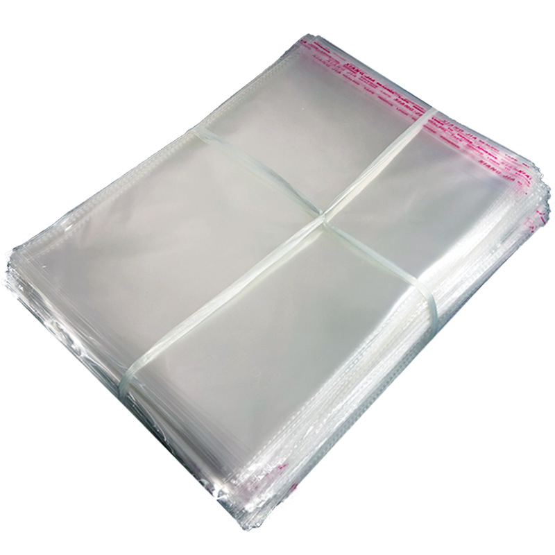 En stock OPP bolsa autoadhesiva bolsa de embalaje de ropa PE bolsa de autosellado bolsa de encogimiento bolsa compuesta bolsa de plástico transparente bolsa de plástico