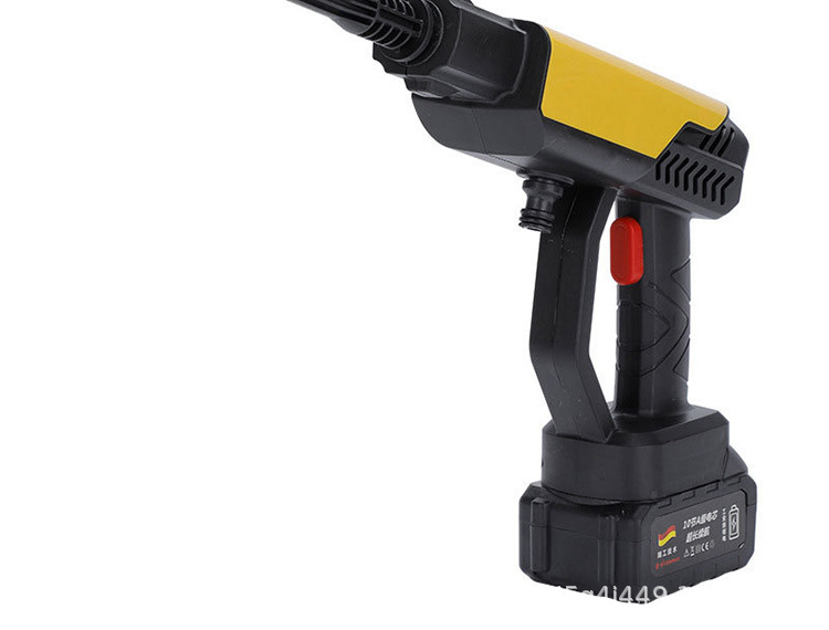 Portable Cordless Lithium Electric Car Washer High Pressure Water Gun
