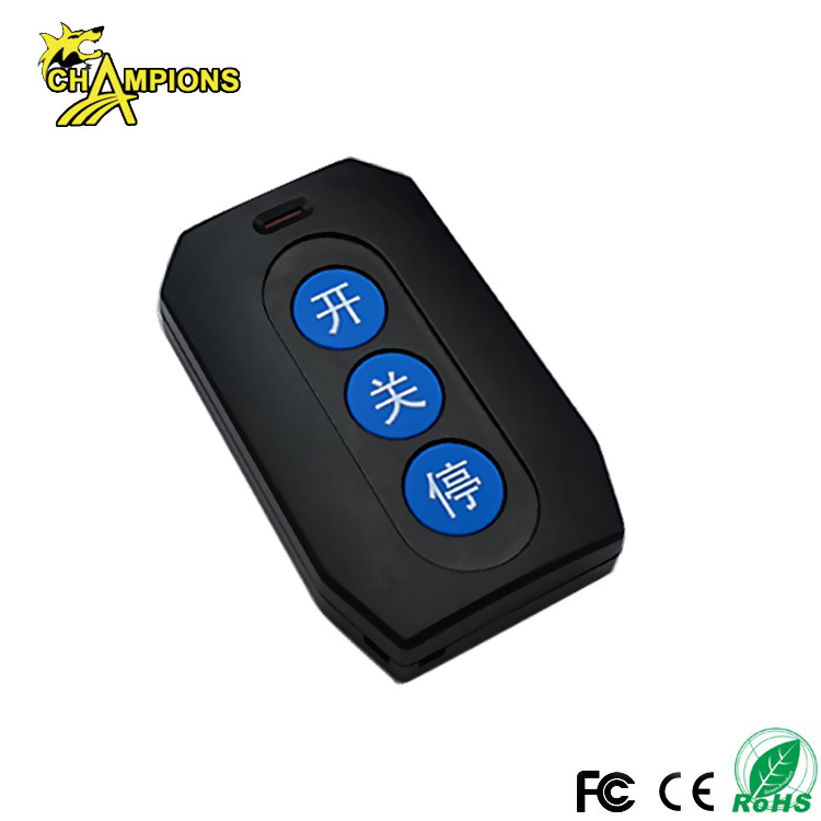 Control remoto inalámbrico súper potente de 433/315MHZ para puerta de garaje, barrera, persiana enrollable eléctrica retráctil y alarma