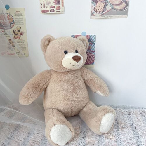Source Factory Wholesale Rice Bear Doll, Large Teddy Bear Children's Toy Healing and Soothing Plush Doll