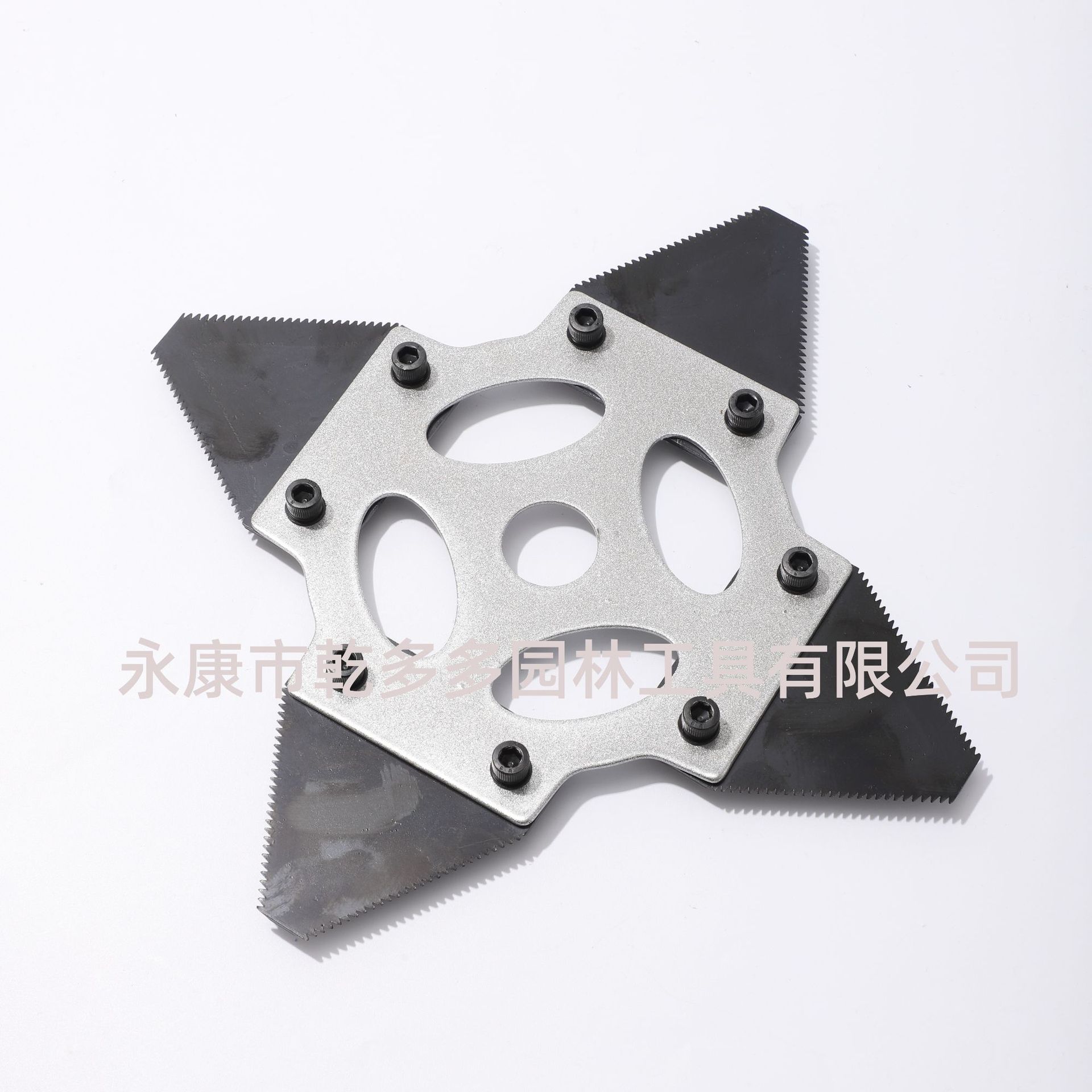 Triangular Four-Corner Serrated Grass Cutting Blade, Double-Sided Thickened Blade Head, Brush Cutter Accessories, Grass Trimmer Serrated Blade Wholesale