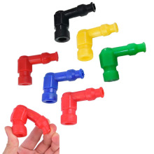 摩托车火花塞帽改装 防水耐高温橡胶高压帽 多色可选