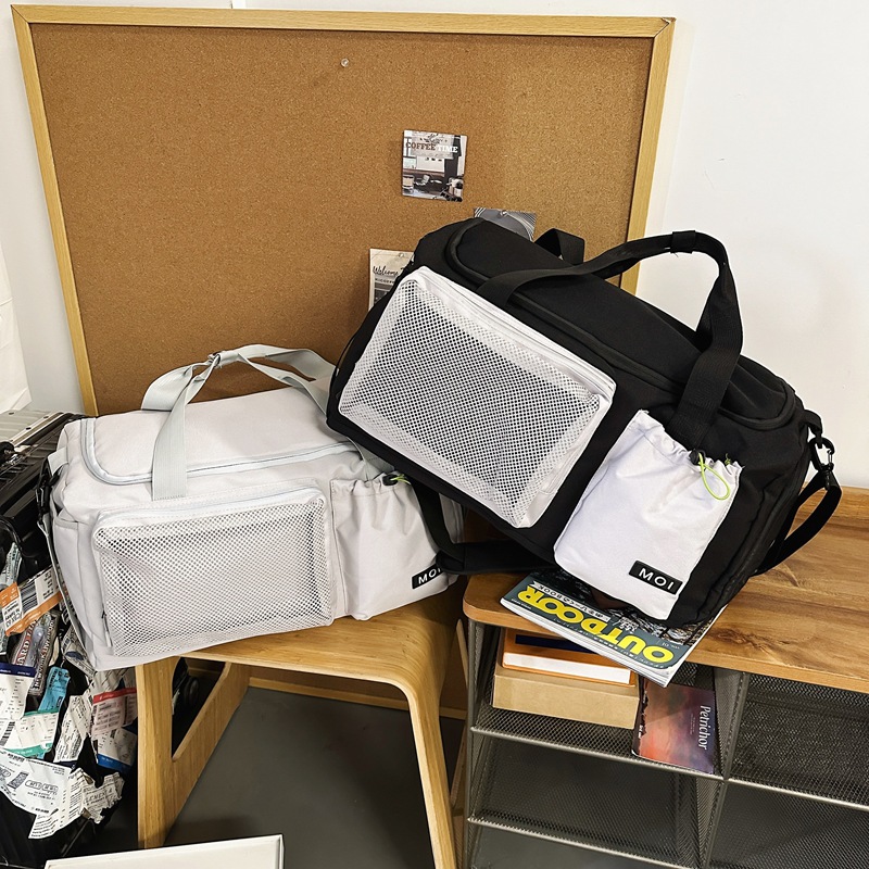 Bolsa de fitness transfronteriza otoño y invierno nueva bolsa de viaje de gran capacidad bolsa de separación seca y húmeda bolsa de equipaje de viaje de negocios bolsa de espera