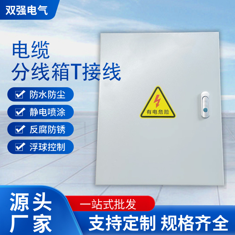 电缆 T 接线分线箱 防水防尘市政工程建筑配电分支箱厂家直供