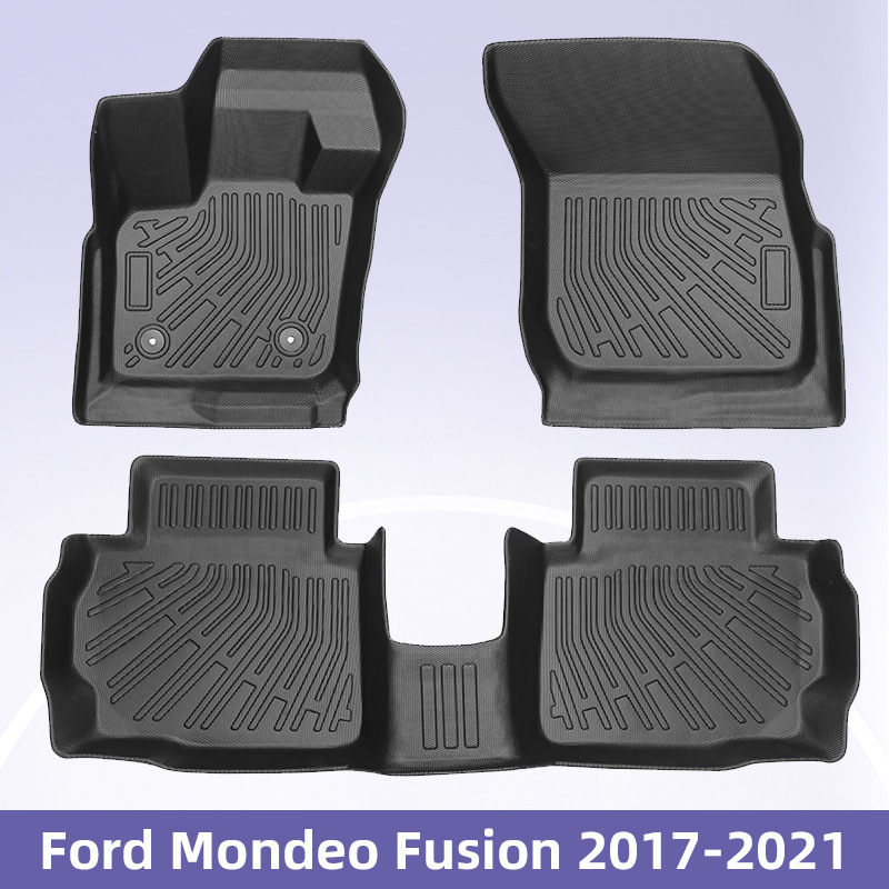 Para Ford Mondeo Fusion2017 - 2021 3D TPE para todas las condiciones climáticas Cojín de cola