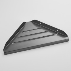 304 stainless steel gun grey bathroom shower gel storage triangle shelf bathroom corner shelf hotel corner shelf
