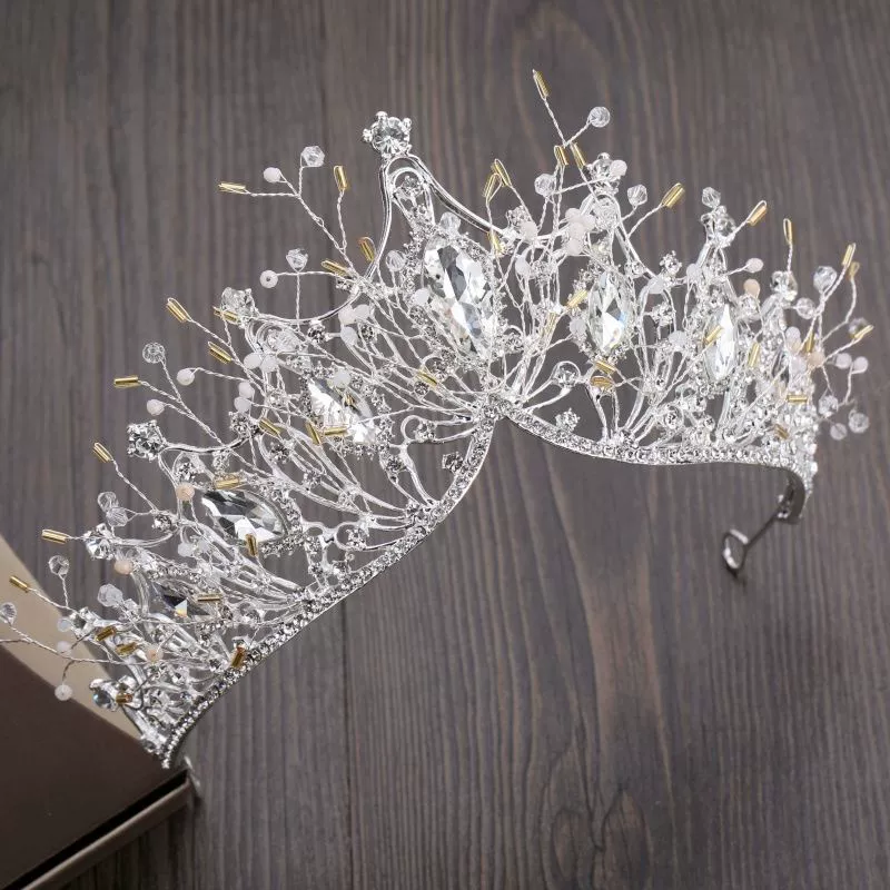 Tiara for bride, set, 2021 collection, 3 piece set