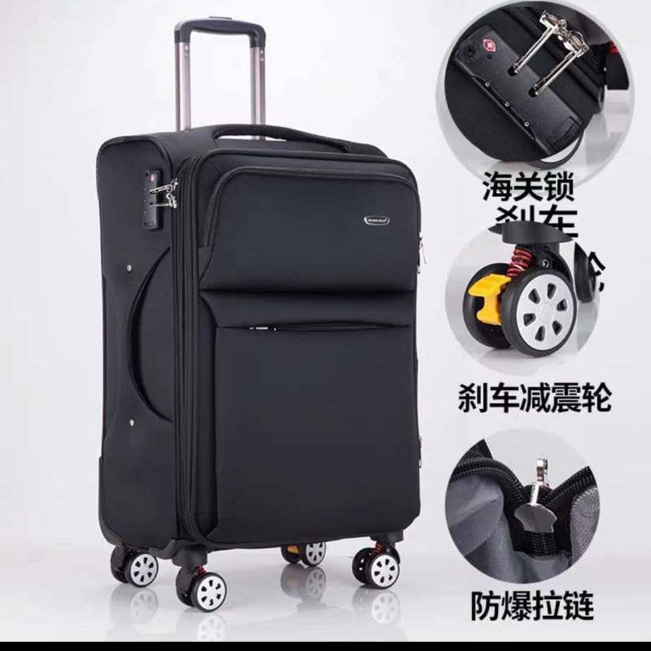 Equipaje de 60 pulgadas de gran capacidad de 50 pulgadas caja de la carretilla hembra universal rueda 40 masculino viaje contraseña caso 28 fuerte y duradero