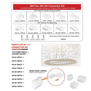 460PCS JST PH2.0mm�g��XH2.54MM�B����2/3/4P�z�������Ӳ������